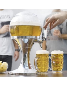 Голям диспенсър алкохол бира 3.5л с охладител